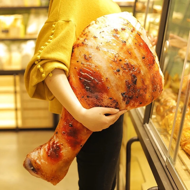 Gối ôm thức ăn in 3D hàng order