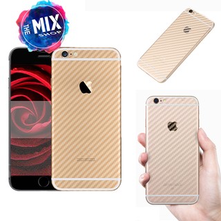 Miếng Dán Carbon iP6/6s/6+ - 7/7 Plus (Miếng dán Carbon cắt sẵn, dán carbon iphone, themixshop)