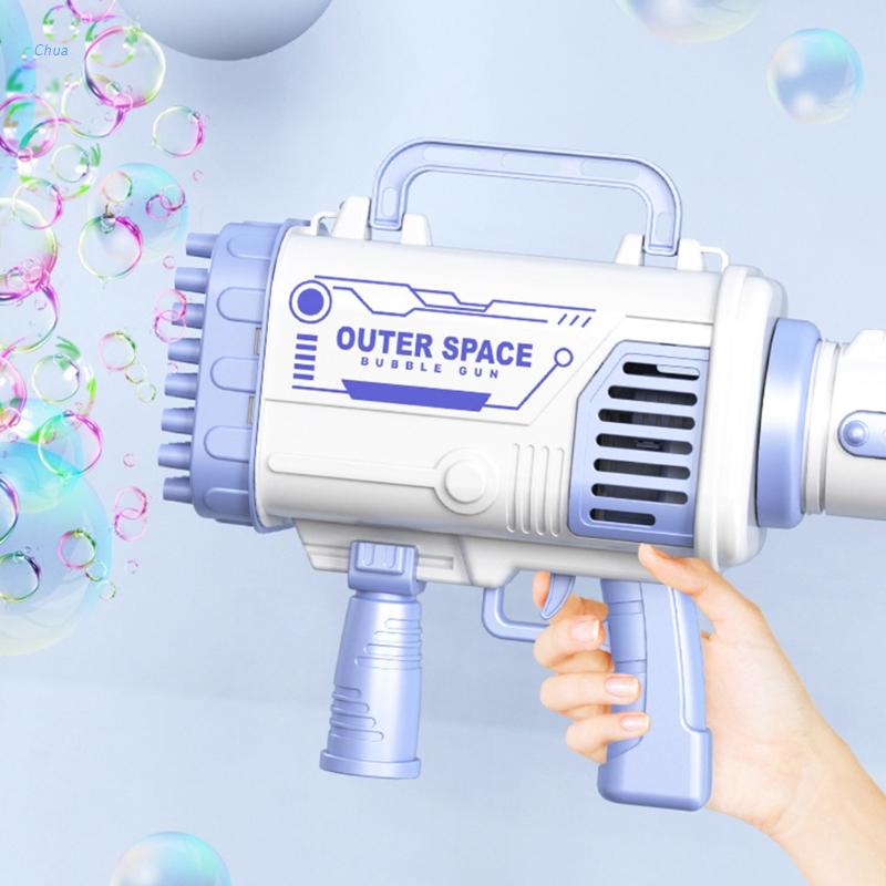 Máy bắn bong bóng 60 lỗ tiện dụng cho người lớn và trẻ em