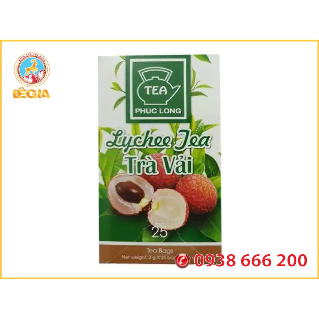 Trà Vải Túi Lọc Phúc Long( Lychee Tea)