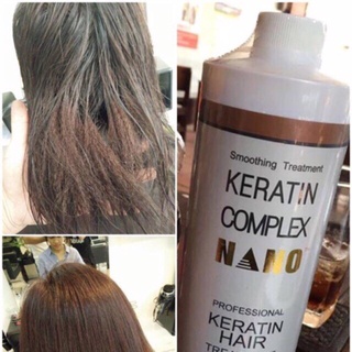 Hấp ủ phục hồi tóc keratin complex nano 1000ml có thể tự hấp tại nhà