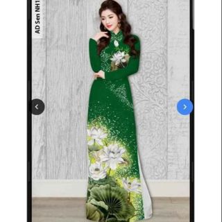 Áo dài sen in 3d