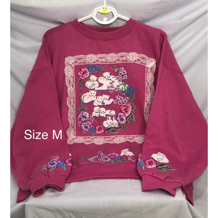 Áo Sweater 2hand Hồng