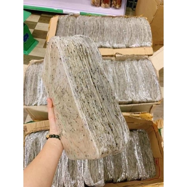 Bánh Tráng Nhúng Mè Phan Rang ( 1 xấp 2kg) | Hàng Date Mới Liên Tục [Ship Hỏa Tốc HCM]
