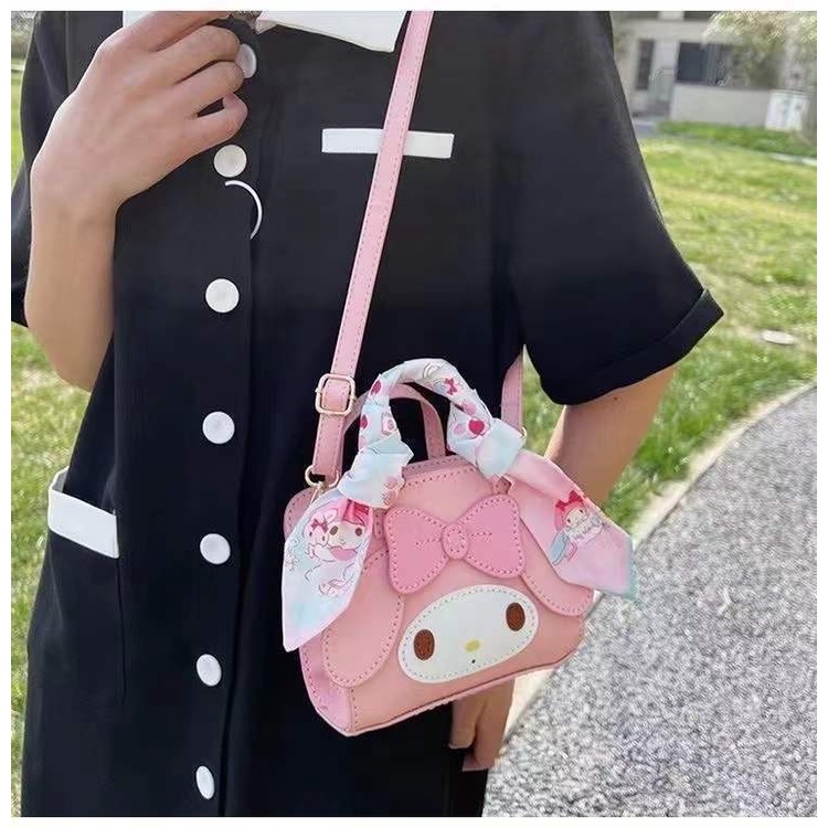 (Có video HD) Túi handmade tự làm DIY Sanrio My Melody Kuromi đáng yêu dễ thương quà tặng cho người yêu bạn gái