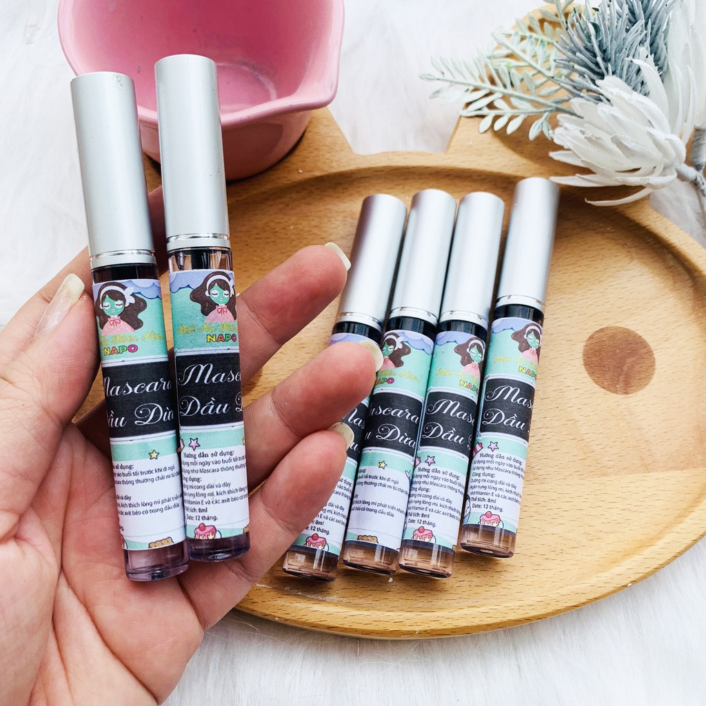 Mascara Dưỡng Mi Handmade - Mascara Dầu Dừa Mascara Dầu Oliu