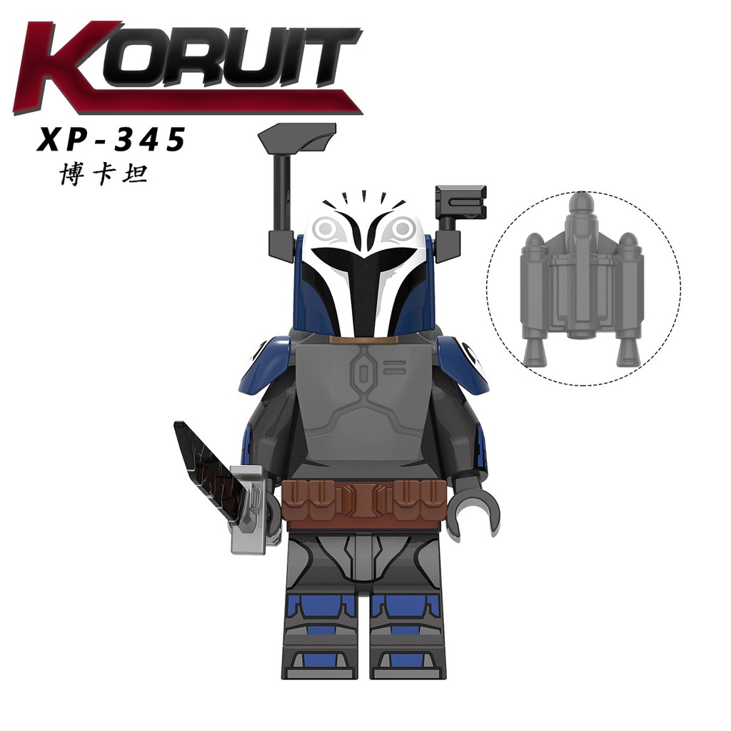 Minifigures Các Mẫu Nhân Vật Trong Star Wars Cuộc Chiến Giữa Các Vì Sao KT1045 Bo Katan Final Order Sith Jet Trooper