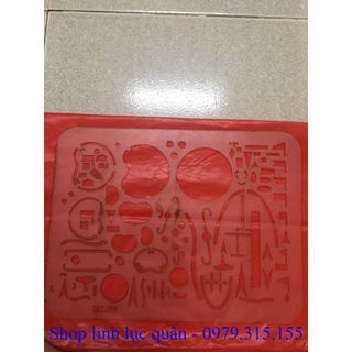 Thước chỉ huy tham mưu mẫu 1 (24x32cm)