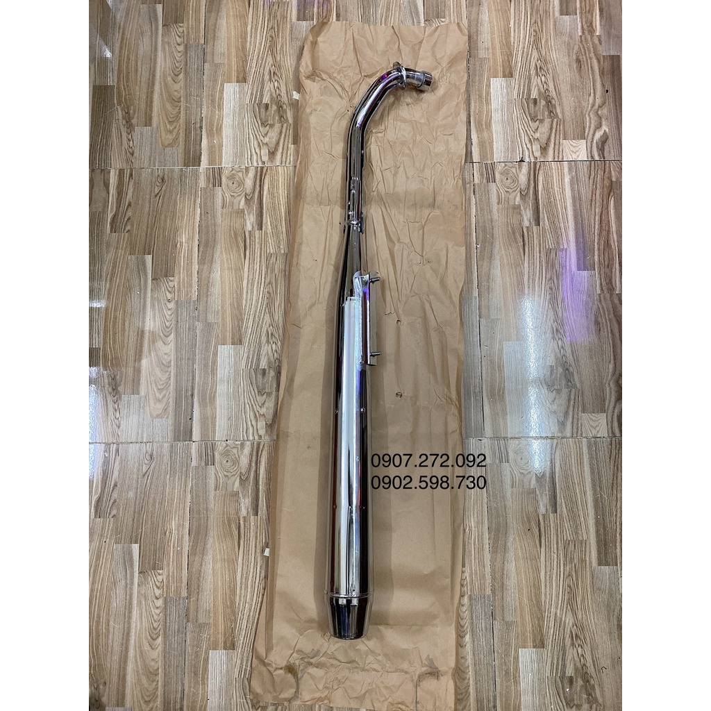 Pô cup tròn HONDA GOSHI zin chính hãng cho xe 50 70 81 82 84 86 90 DD / CD Benly 50-90 ...vv