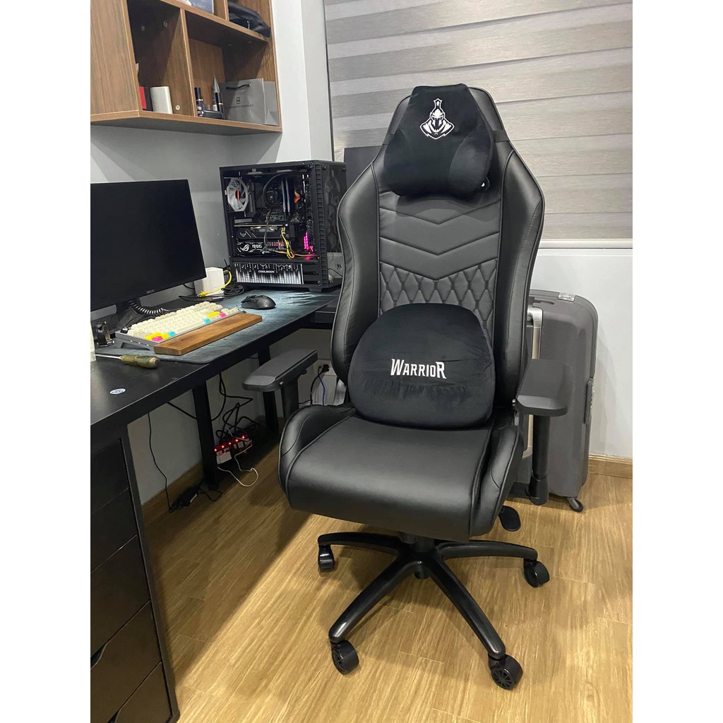 Ghế WARRIOR GAMING CHAIR - Archer Series - WGC403 - Black/Velvet Hàng chính hãng