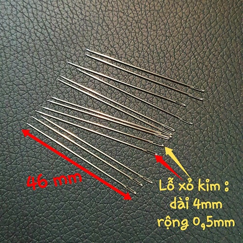 [HCM] 1 Tệp Giấy Kim May Tay Loại Lỗ Xỏ Chỉ To - Số 8 - Thông Dụng 1 Gói Gồm Khoảng 12 Cây Kim