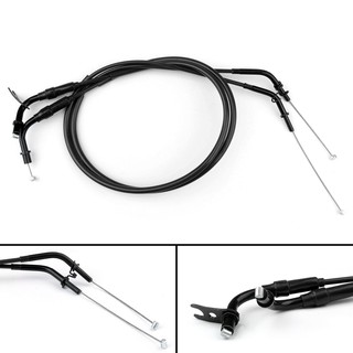 Set dây ga kéo / đẩy Areyourshop màu đen cho Kawasaki Z1000 2011-2013