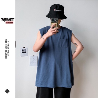 Áo thun lạnh ba lỗ nam, Áo sát nách Oversize Basic Tanktop nhiều màu co giãn thấm hút mồ hôi RevoltClothes21/ss TT02