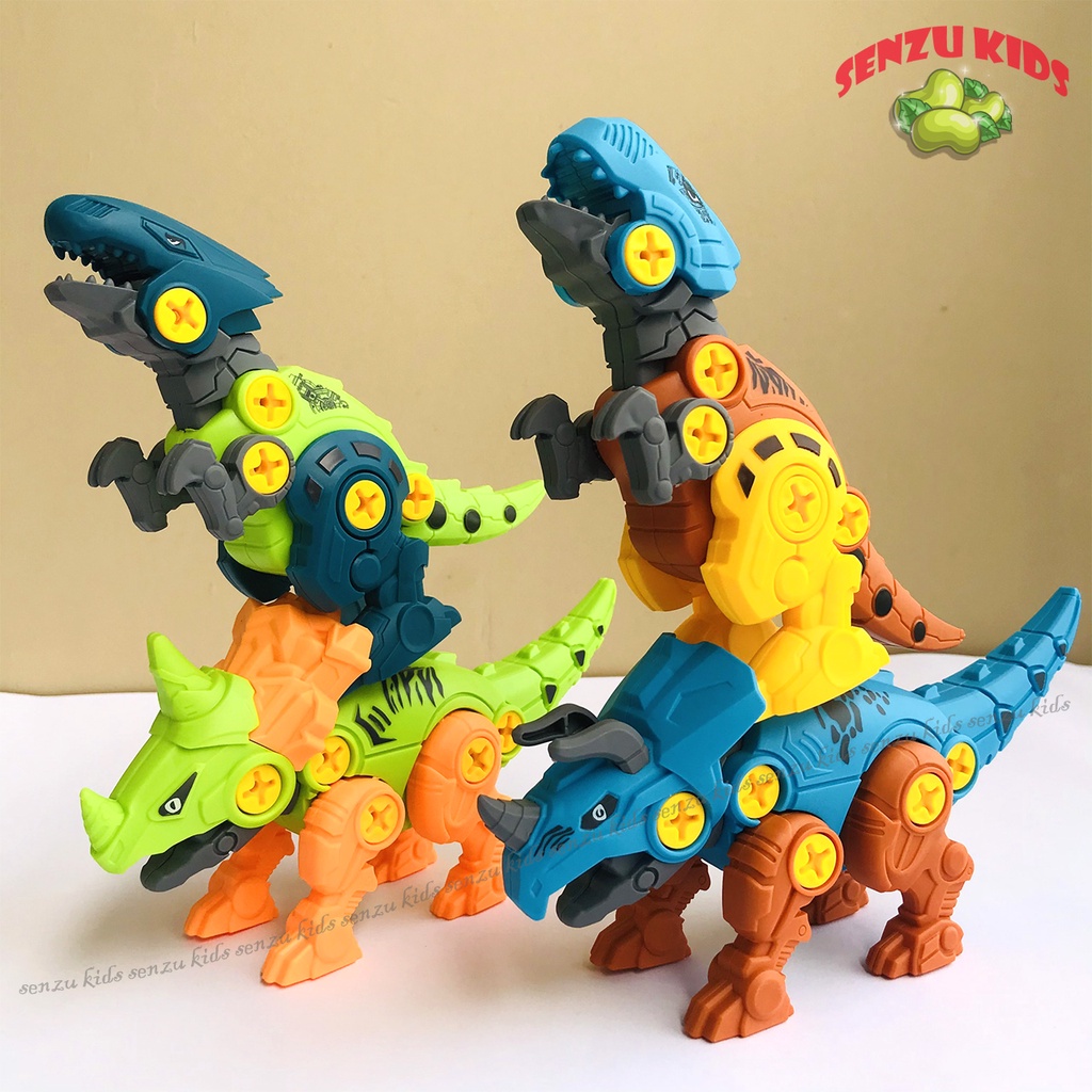 Đồ chơi mô hình khủng long lắp ráp SENZUKIDS đồ chơi thông minh giúp bé phát triển tư duy