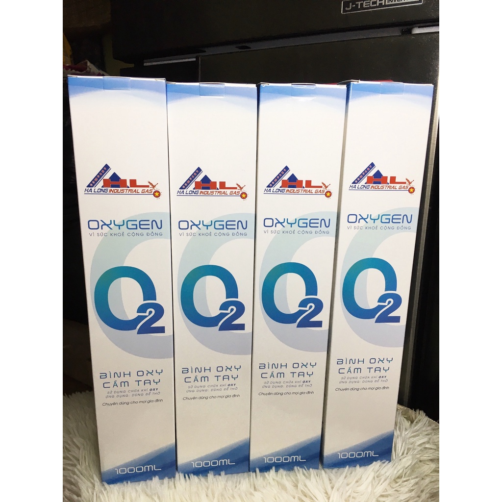 Bình oxy mini cầm tay - Dung tích 10 lít oxi tinh khiết 99.6%