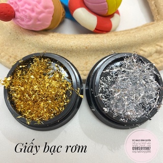giấy bạc- đồ nails nhật quyên