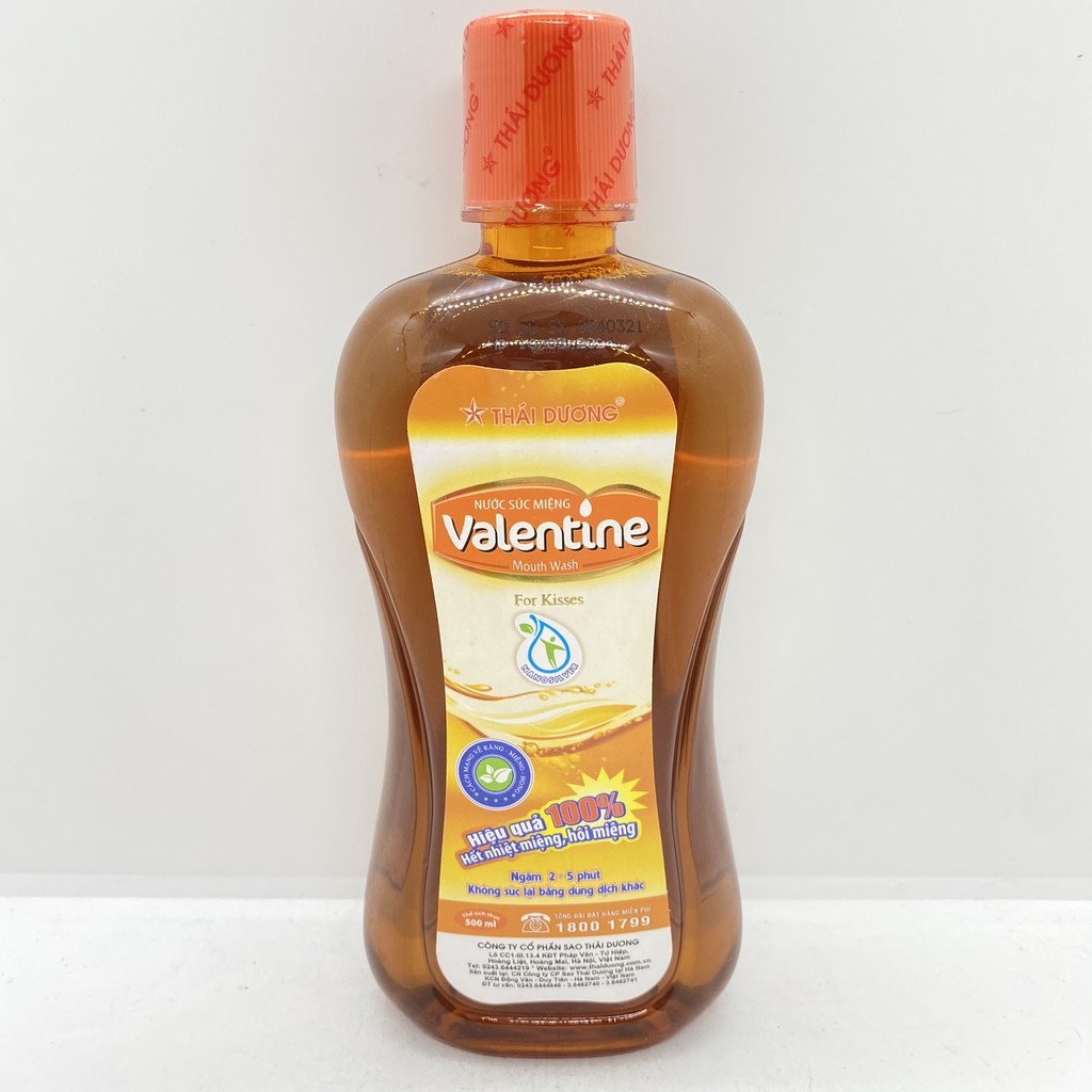 NƯỚC SÚC MIỆNG VALENTINE THÁI DƯƠNG