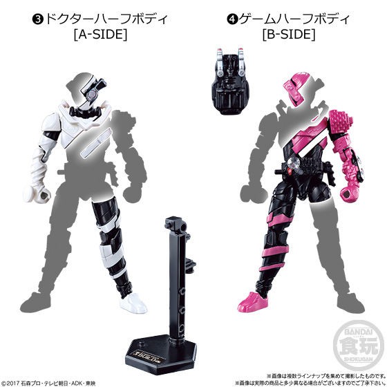 Mô hình SODO Kamen Rider Build, Grease, Evol, Blood Stalk