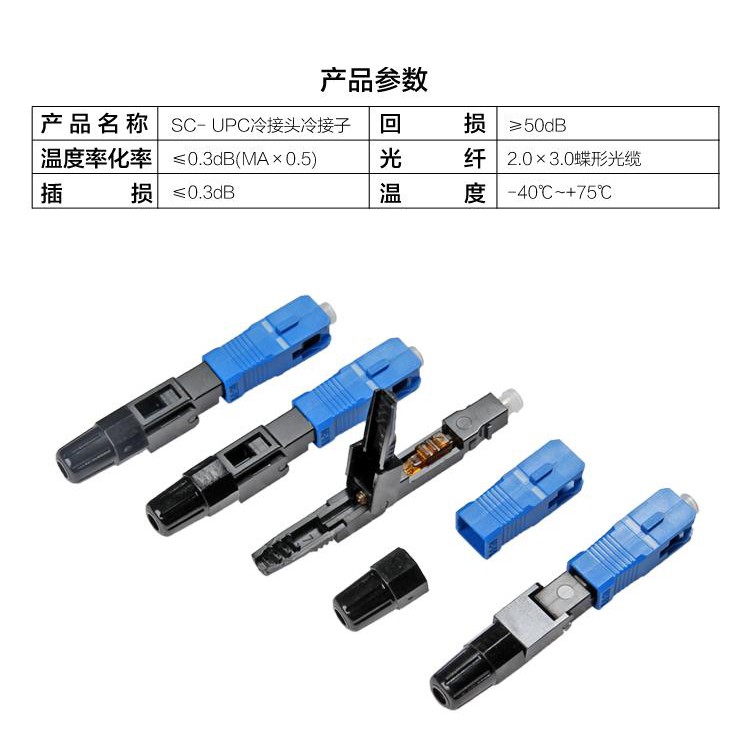 Đầu kết nối Quang Fast Connector SC UPC