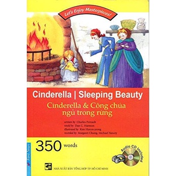 Sách - Cinderella & Công Chúa Ngủ Trong Rừng - kèm CD