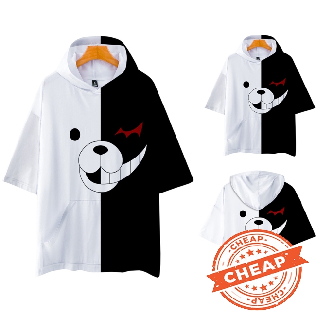 Áo Hoodie Ngắn Tay In Hình 3d Danganronpa Monokama | BigBuy360 - bigbuy360.vn
