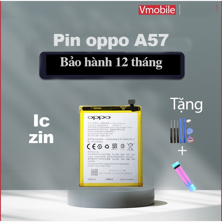 Pin oppo a57 tặng kèm bộ sửa để thay thế