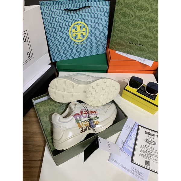 pl(VIDEO) Giày Thể Thao Đế 5p Da Mềm Êm Fullbox Tem Túi Bill Hãng Cao Cấp