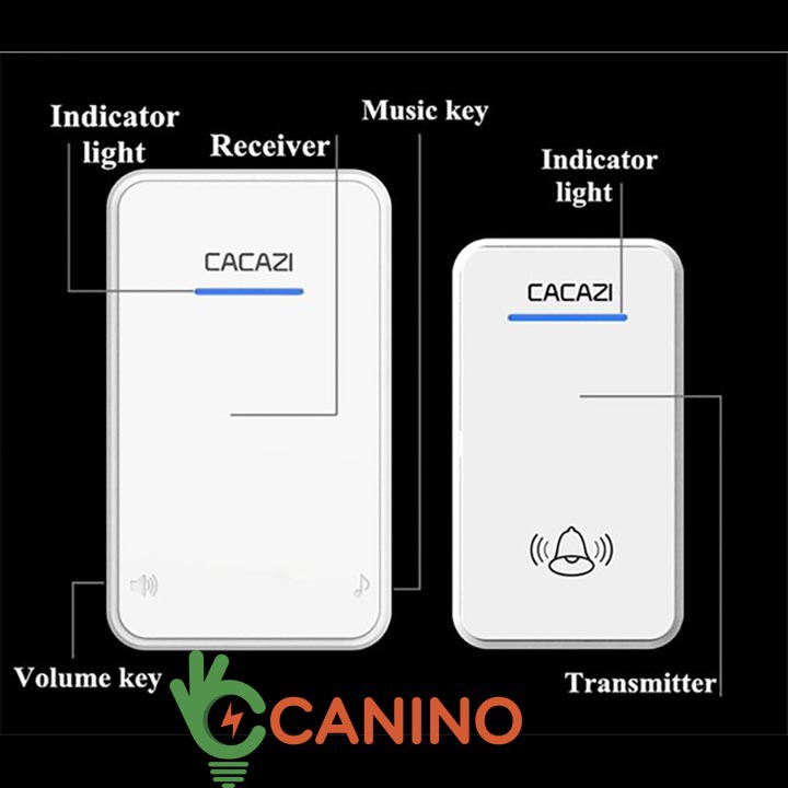 [ GIÁ SỐC ] Chuông cửa không dây CACAZI A8