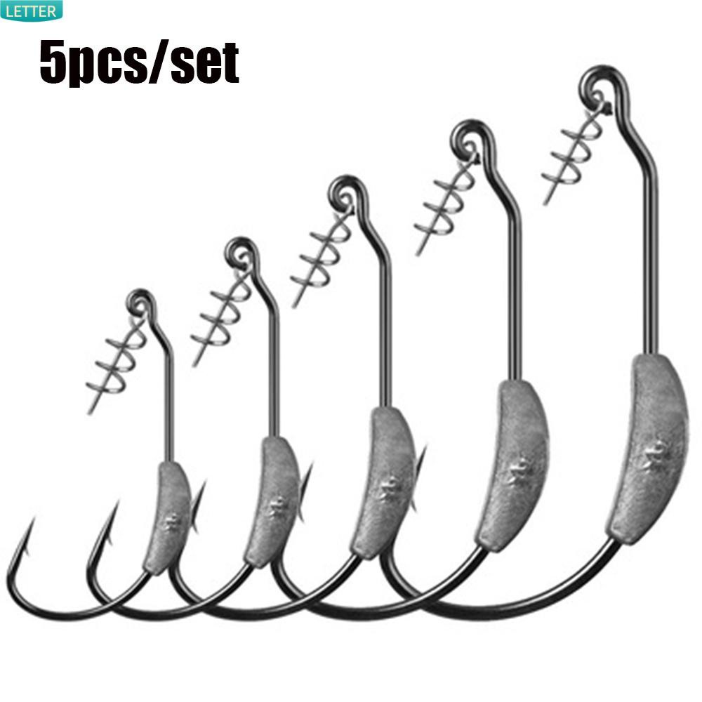 Móc Câu Cá Bằng Thép Carbon Đầu Sâu Mềm Chuyên Dụng