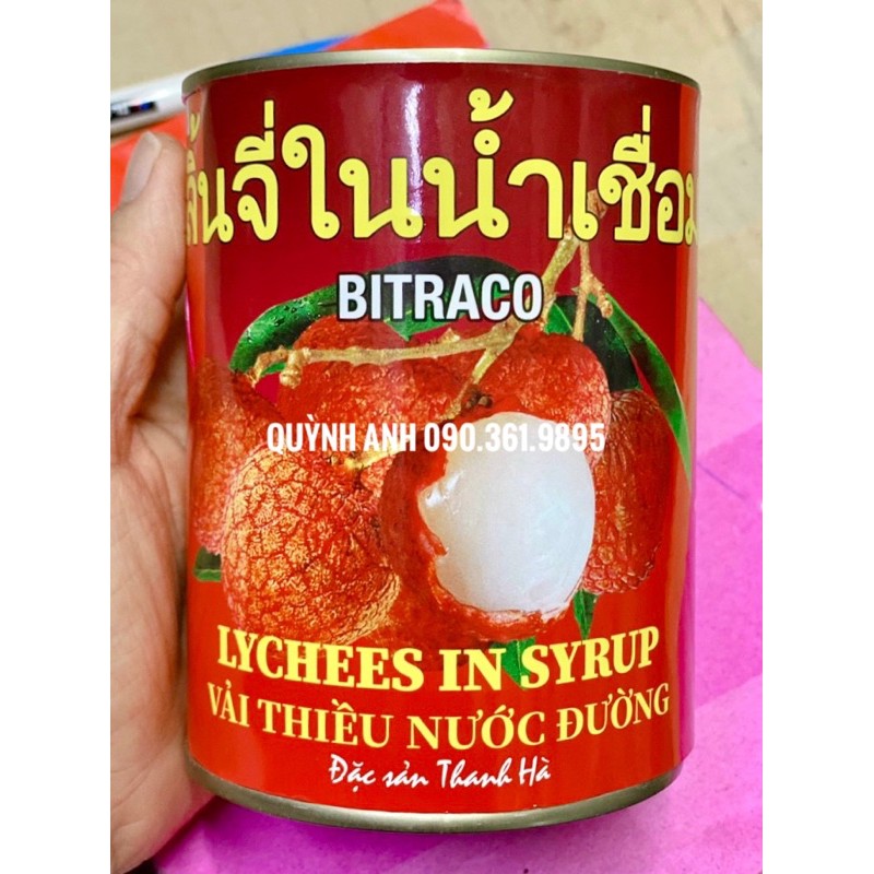 Vải thiều nước đường Việt Nam 565g