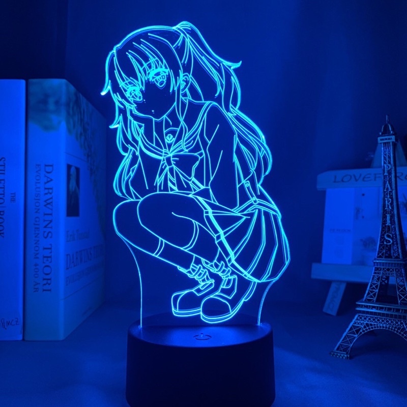 Đèn Ngủ Hình Nhân Vật Charlotte Nao - Đèn Led 3d cho trẻ em - Quà tặng
