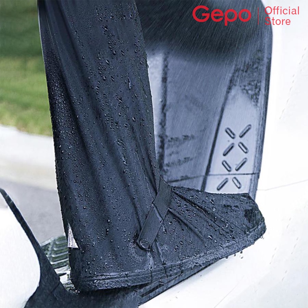 Ủng Đi Mưa Cổ Cao Với Chất Liệu Nhựa PVC 2 Lớp GEPO