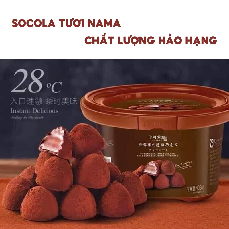 Socola Tươi Nama Chất Lượng Hảo Hạng - Công Thức Nhật Bản - Hộp 408g