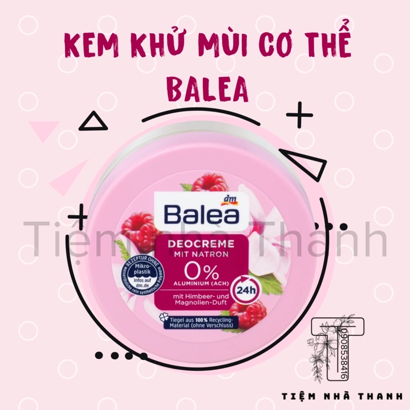 Kem khử mùi BALEA ĐỨC 50gr