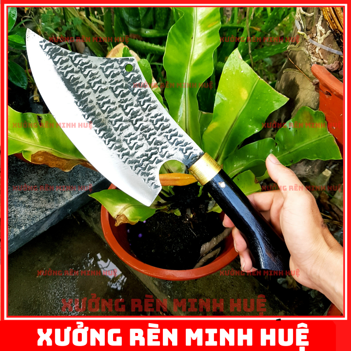 Dao chặt gà vit xương lợn nhíp oto chuẩn hàng rèn thủ công phúc sen