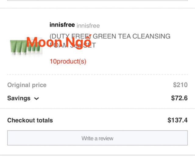 Sữa rửa mặt Innis Trà Xanh Green Tea 150ml | BigBuy360 - bigbuy360.vn