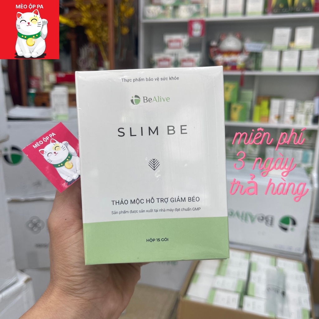 Thảo mộc giảm cân SLIM BE của BEALIVE Chính Hãng