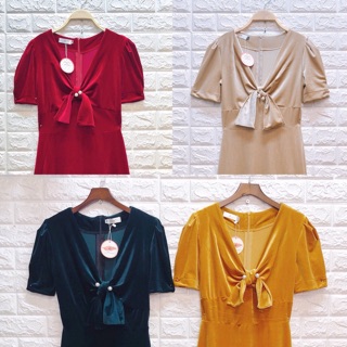 Váy nhung sale