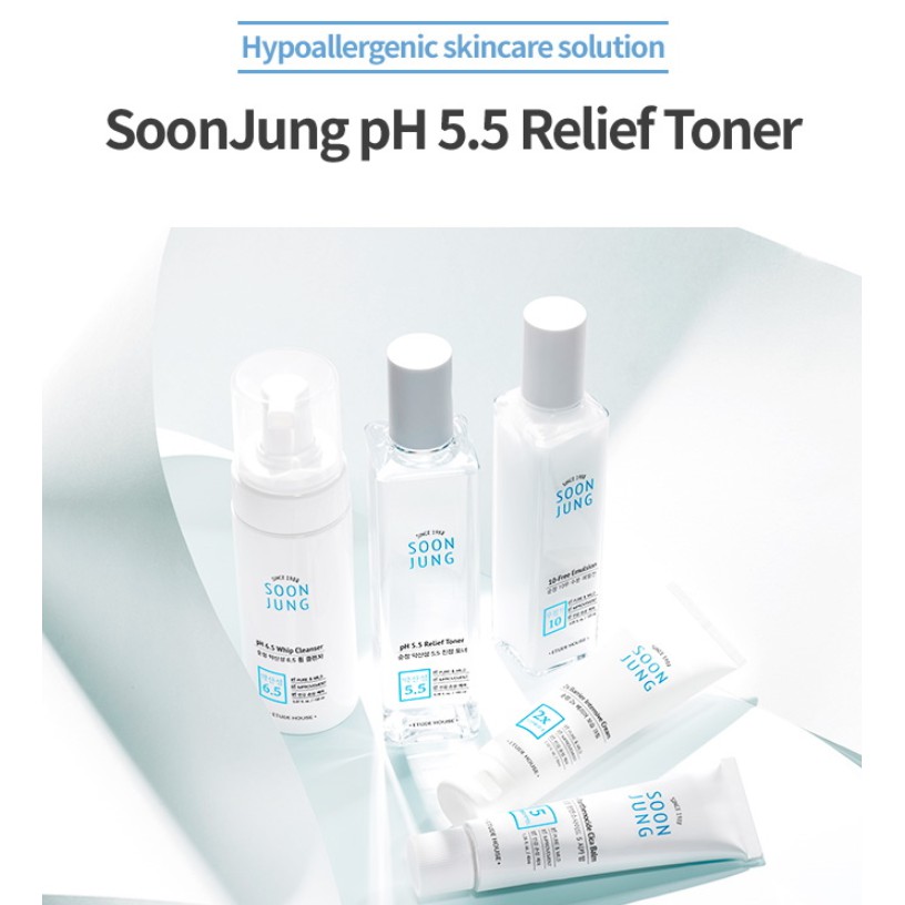 (Hàng Mới Về) Toner Giảm Đau Etude House Soonjung Ph 5.5 180ml [sunflower1968]