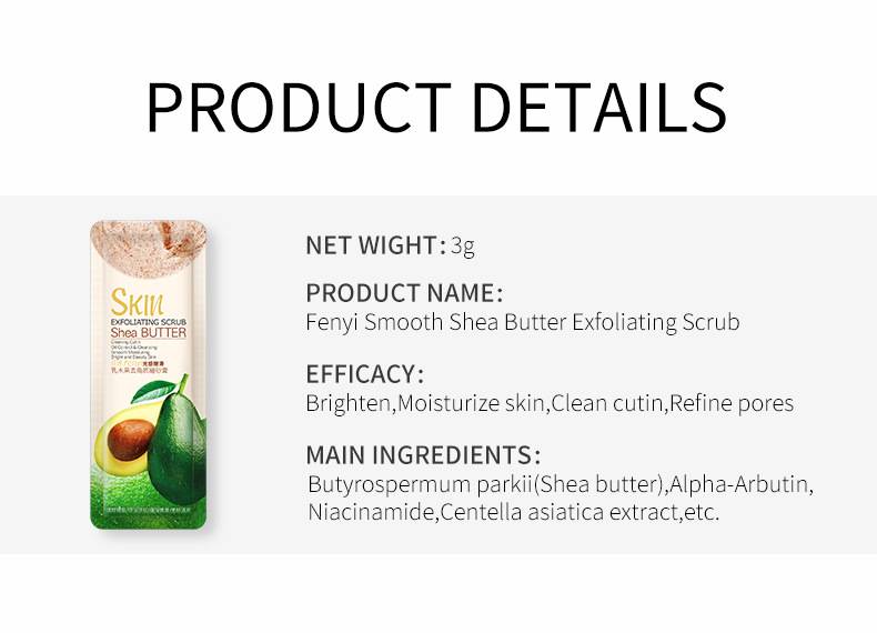 FENYI Scrub Mud Mask Cleansing Pores Tẩy tế bào chết Sữa rửa mặt làm sạch cơ thể
