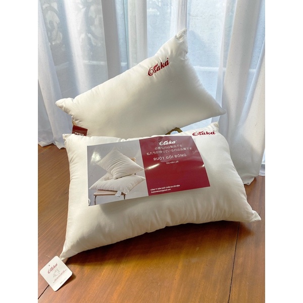 Vỏ ruột gối nằm , vỏ ruột gối đầu cotton thêu cao cấp 50x70cm