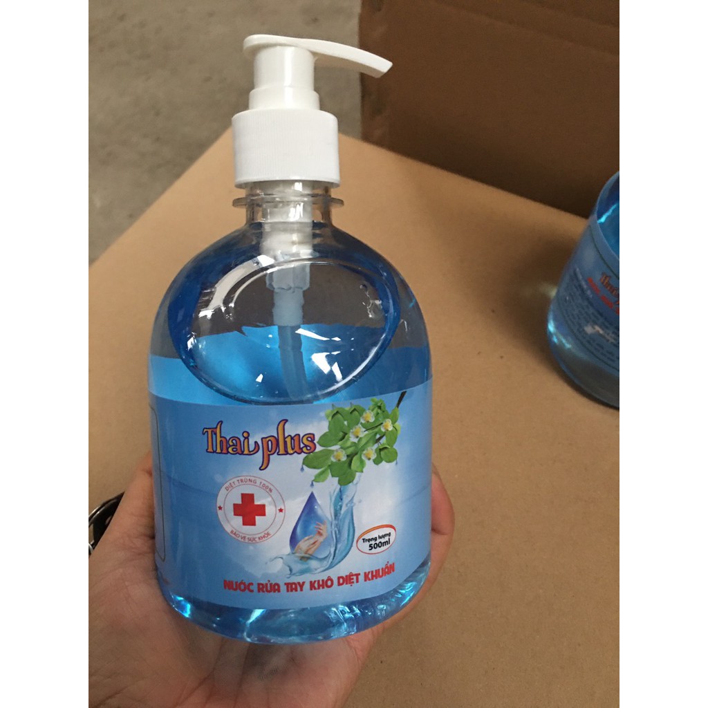 Nước rửa tay khô Thai Plus 500ml | BigBuy360 - bigbuy360.vn