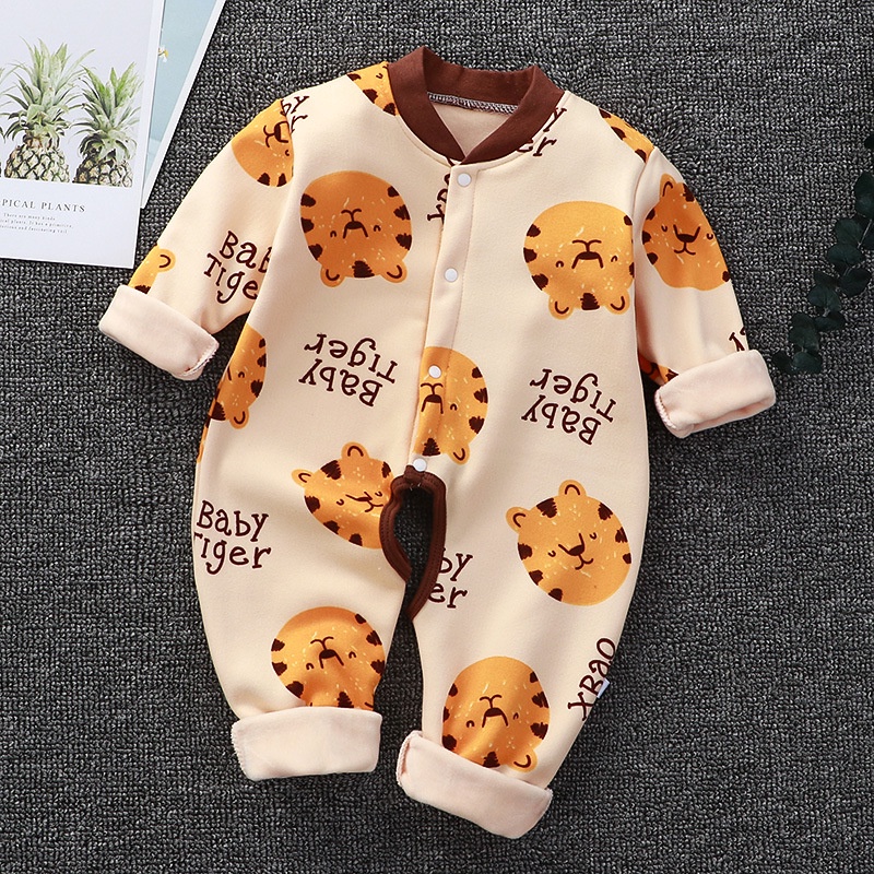 Bodysuit nỉ bông cho bé, hàng quảng châu cao cấp, túi đẹp hình in đẹp, chất liệu cotton tự nhiên Chubby Store