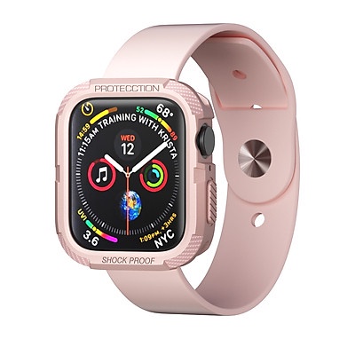 Ốp Case Chống Shock Chống Va Đập Carbon cho Apple Watch Series 4/5/6/SE/7 Size 40/41/44/45mm.