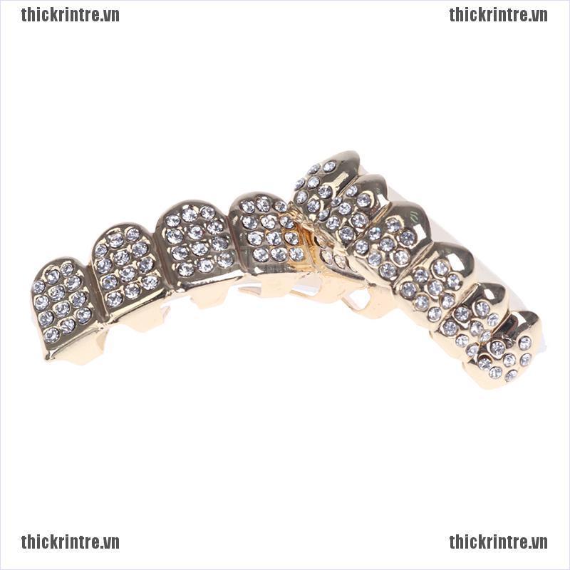 &lt; Hot ~ Mới &gt; Nắp Gắn Đáy Răng Kim Cương 6 Răng Phong Cách Hip Hop Joker Cho Bữa Tiệc