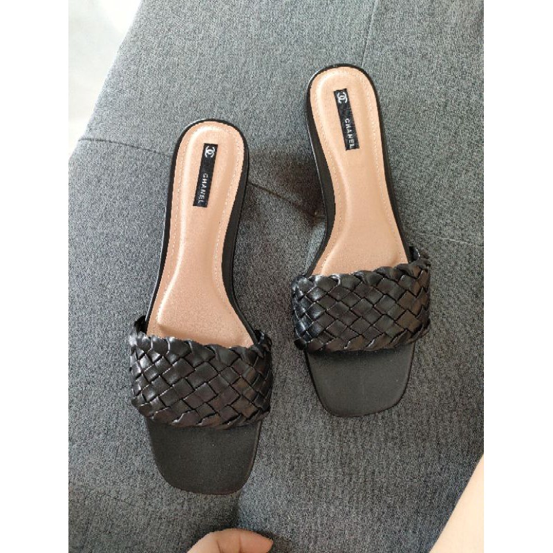 Dép thắt bính cao 2p