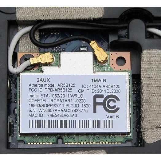 Card Wifi cho laptop ASus K450 A450 X450 K452 X452 P450 P452...X540, X541,A540