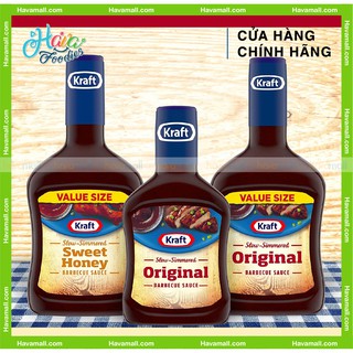 [HÀNG CHÍNH HÃNG] Sốt Thịt Nướng BBQ Original KRAFT 510gr