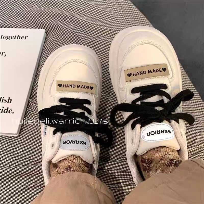 Giày Bánh Mì Nữ Độn Đế Màu Nâu 3 Sọc Mẫu Mới Cực Xinh Đi Học Đi Chơi A6 - ℂ𝔸𝕄𝕊𝕋𝕆ℝ𝔼