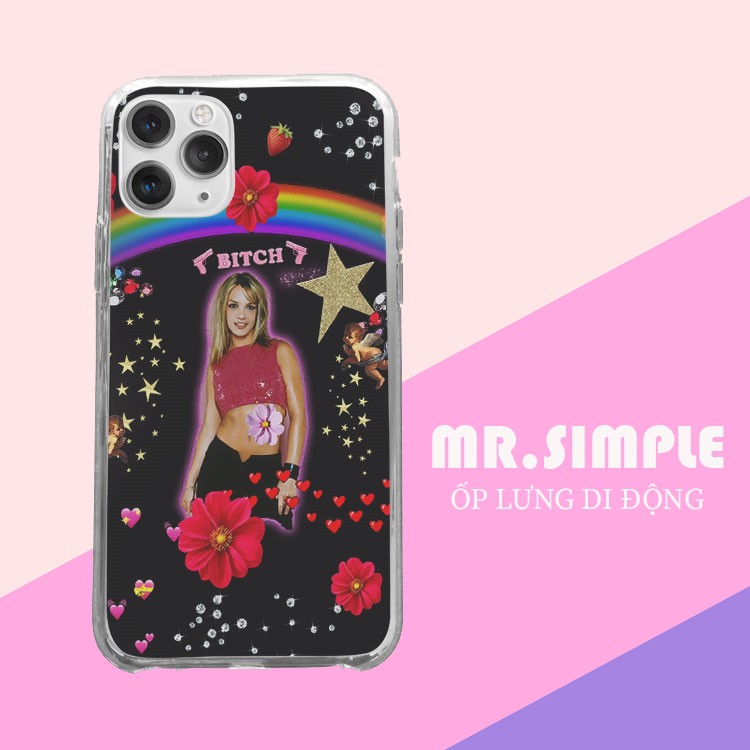 Ốp Lưng ca sĩ Britney Spear trang trí phong cách cũ cho Iphone 5 6 7 8 Plus 11 12 Pro Max X Xr PAP20210678
